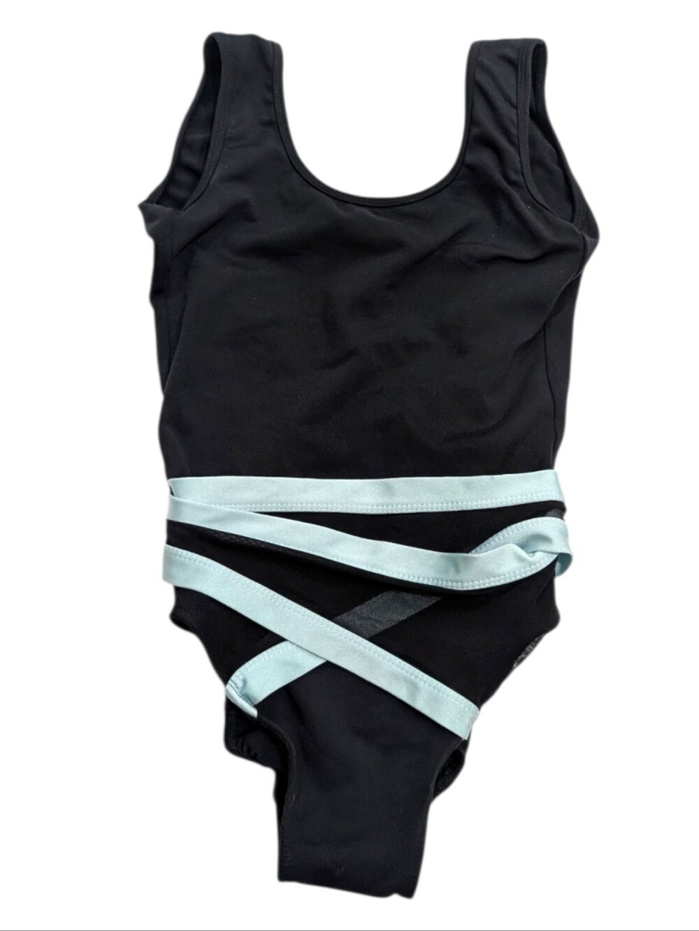 Five Dancewear PA Black Tie Wrap Leotard Five The Label Petite Adult